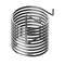 Round Chemical Industry Heat Exchangers Hastelloy C - 276 Coil