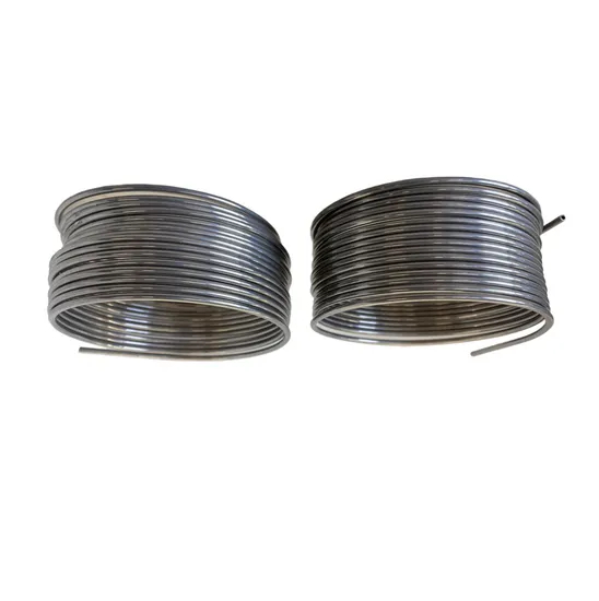 Super Chlorine-Resistant Incoloy825 Coil for Swimming Pool Water Treatment Systems