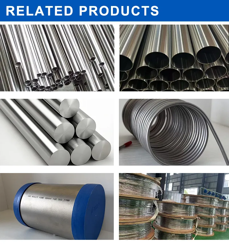 Pipeline Transport Boiler Stainless Steel Pipe Precise Coil Inconel 718